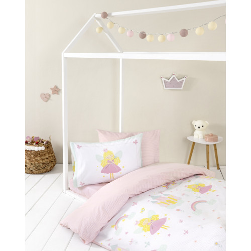 Σετ Σεντόνια Ημίδιπλα (190x260) Βαμβακερά Nima Fairy Lelly