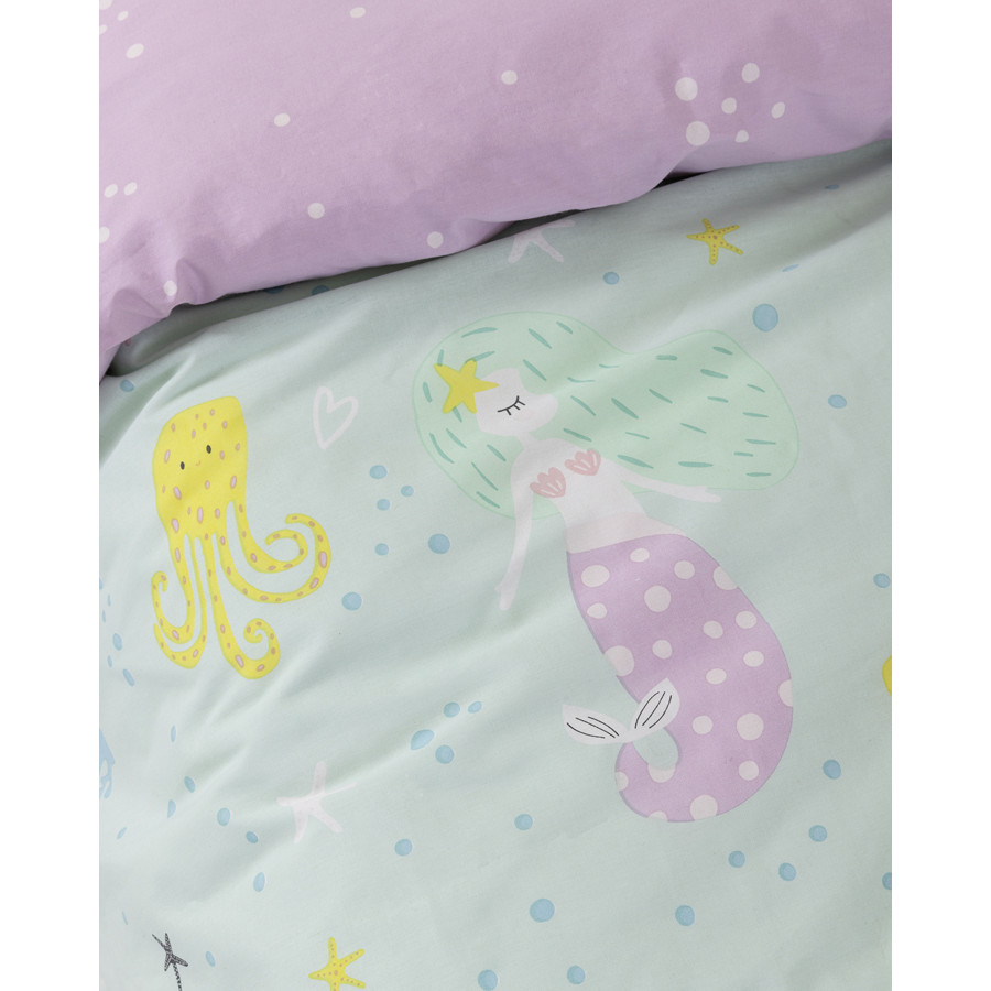 Σετ Μαξιλαροθήκες Παιδικές (52x72) Βαμβακερές Nima Lillyland