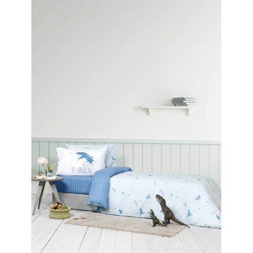 Πάπλωμα Ημίδιπλο (180x240) Διπλής Όψης Βαμβακερό Nima Roar