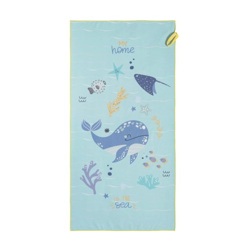 Παιδική Πετσέτα (70X140) Θαλάσσης Διπλής Όψης Nima Home Sea