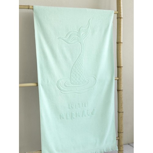 Παιδική Πετσέτα (70X140) Θαλάσσης Διπλής Όψης Nima Little Mermaid