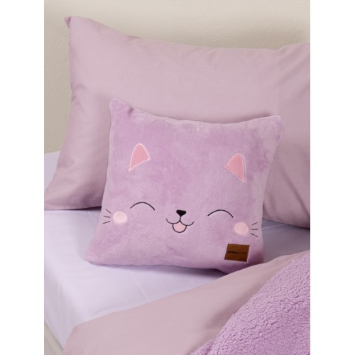 Μαξιλαροθήκη Παιδική Διακοσμητική (40x40) Coral Fleece Nima Lily