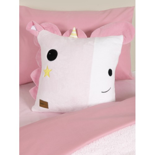 Μαξιλαροθήκη Παιδική Διακοσμητική (45x45) Flannel Nima Unicora