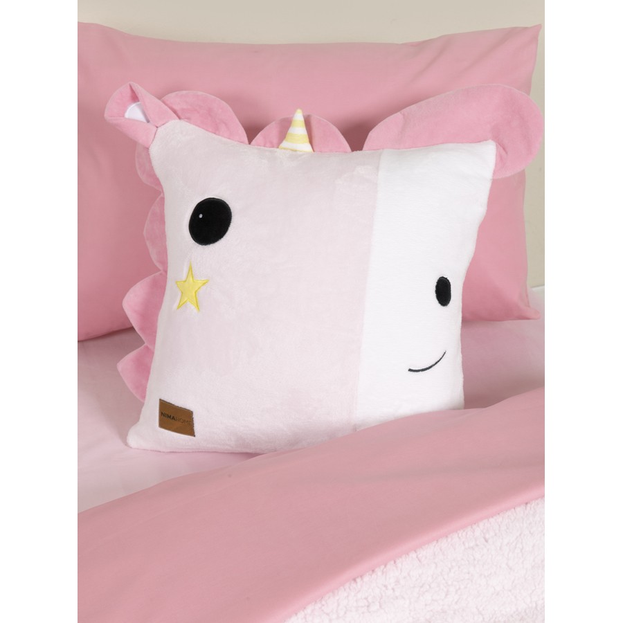 Μαξιλαροθήκη Παιδική Διακοσμητική (45x45) Flannel Nima Unicora