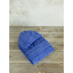 Μπουρνούζι Παιδικό (Νο 6χρ.) με Κουκούλα Nima Wizard Fun Blue