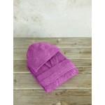 Μπουρνούζι Εφηβικό (Νο 12χρ.) με Κουκούλα Nima Wizard Dark Fucshia