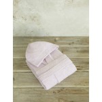 Μπουρνούζι Παιδικό (Νο 8χρ.) με Κουκούλα Nima Wizard Sweet Lilac