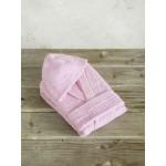 Μπουρνούζι Εφηβικό (Νο 14χρ.) με Κουκούλα Nima Wizard Barbie Pink