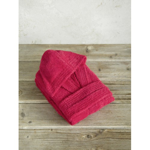 Μπουρνούζι Παιδικό (Νο 10χρ.) με Κουκούλα Nima Wizard Sunny Red