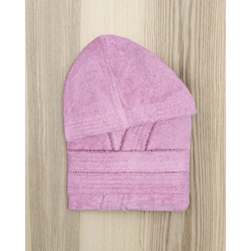 Μπουρνούζι Παιδικό (Νο 4χρ.) με Κουκούλα Nima Wizard Super Pink