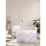 Κουβερλί Βρεφικό-Μπεμπέ Κούνιας (110x150) Βαμβακερό Kocoon Bee Love