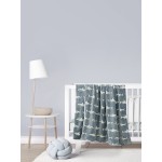 Κουβέρτα Βρεφική-Μπεμπέ Κούνιας (110x140) Fleece Φωσφοριζέ Kocoon Sharky