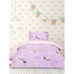 Σετ Σεντόνια Παιδικά Μονά (160x260) Βαμβακερά Kocoon Little Hero