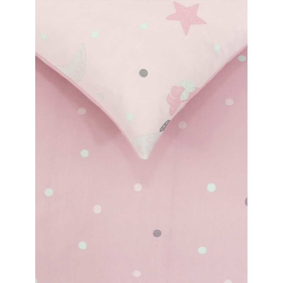 Σετ Παπλωματοθήκη Μονή Παιδική (165x245) Βαμβακερή Kocoon Snowbelle