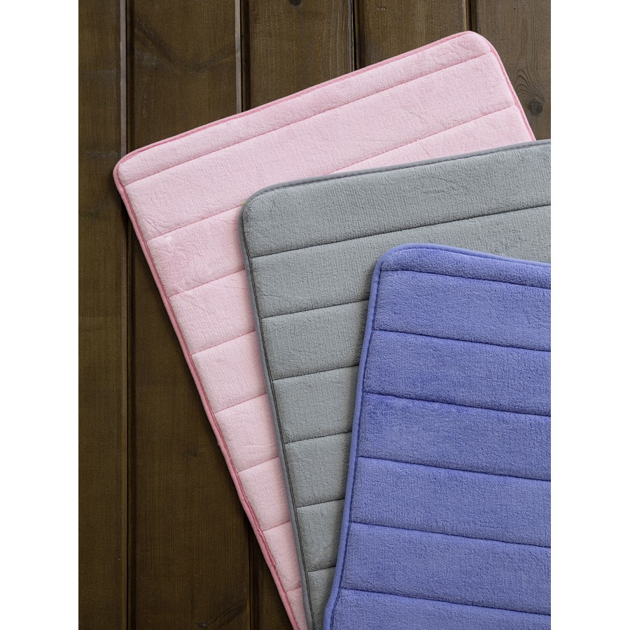 Πατάκι Μπάνιου (50x80) Polyester Memory Foam Kocoon Soft Blue