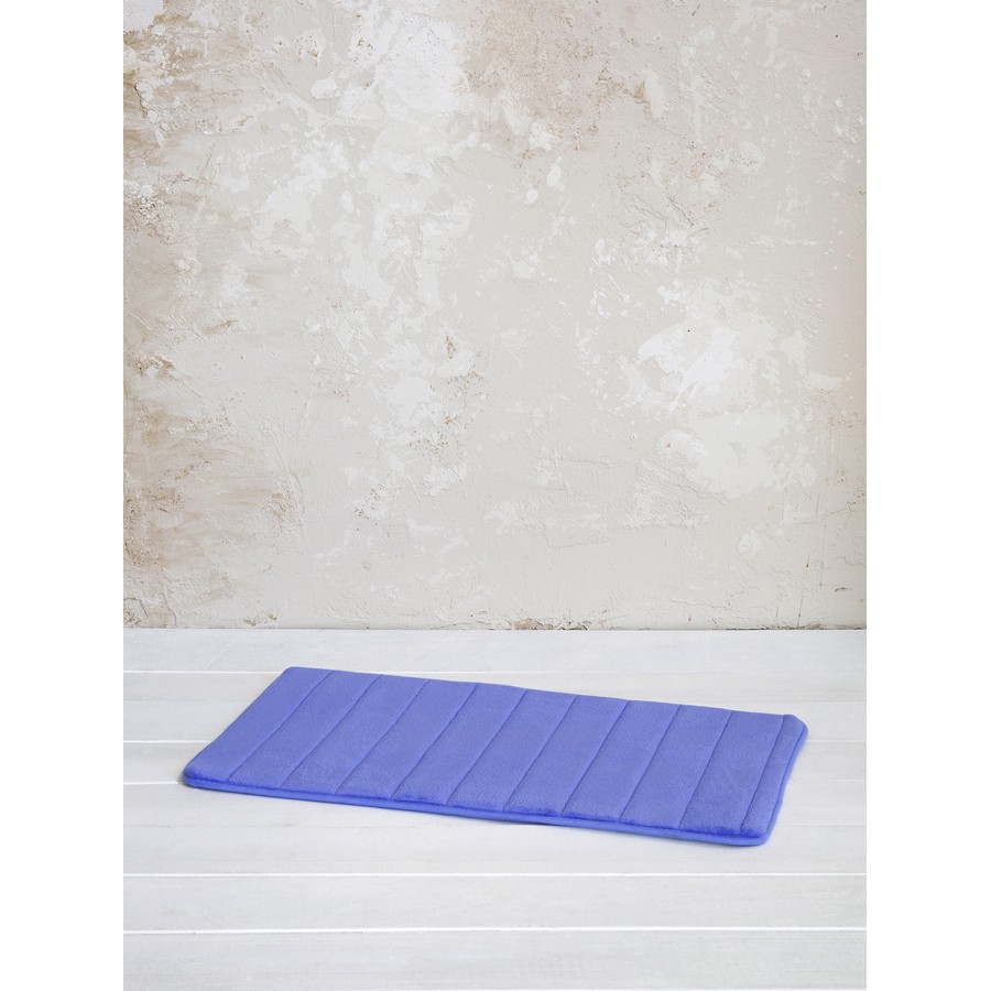 Πατάκι Μπάνιου (50x80) Polyester Memory Foam Kocoon Soft Blue