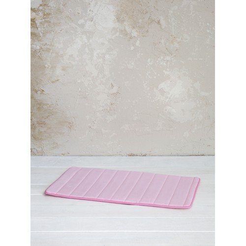 Πατάκι Μπάνιου (50x80) Polyester Memory Foam Kocoon Soft Pink