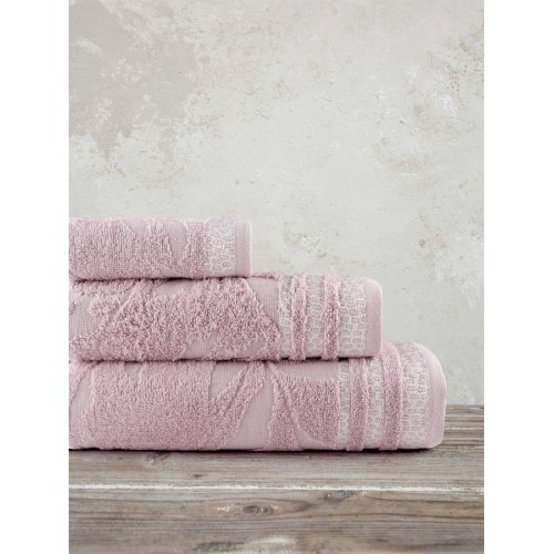 Σετ Πετσέτες 3 τεμαχίων (Χειρός|Προσώπου|Λουτρού) Ζακάρ Kocoon Melody