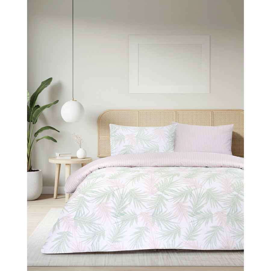 Σετ Σεντόνια Μονά (170x260) Τρόπικαλ Βαμβακερά Kocoon Palme