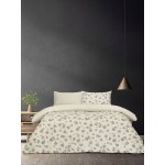 Σετ Παπλωματοθήκη Μονή (165x245) 2 όψεων με Μαξιλαροθήκη Βαμβακερή Kocoon Crystal