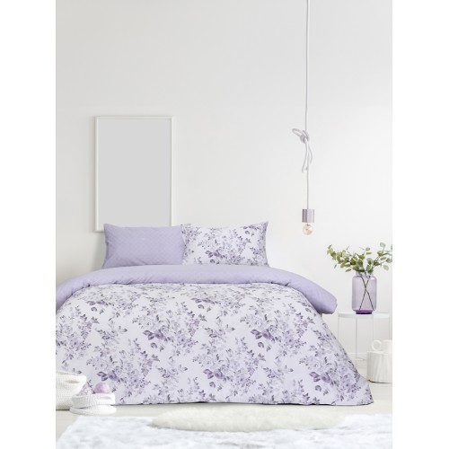 Πάπλωμα Υπέρδιπλο (230x250) 2 όψεων Βαμβακερό Kocoon Garden View