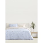 Σετ Σεντόνια Υπέρδιπλα (240x270) Με Λάστιχο, Φλοράλ Βαμβακερά Kocoon Iris