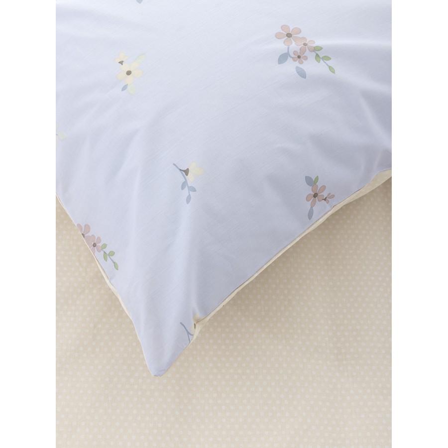 Σετ Σεντόνια Υπέρδιπλα (240x270) Φλοράλ Βαμβακερά Kocoon Iris