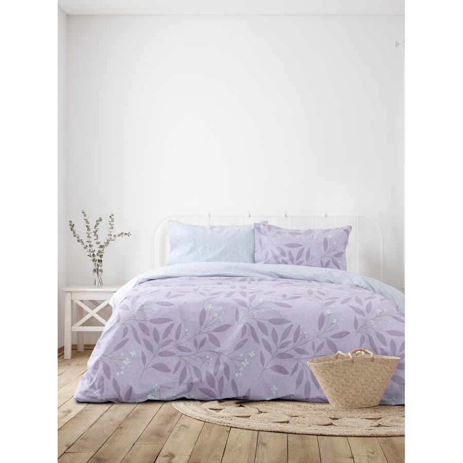 Σετ Σεντόνια Υπέρδιπλα (240x270) Φλοράλ Βαμβακερά Kocoon Louisa