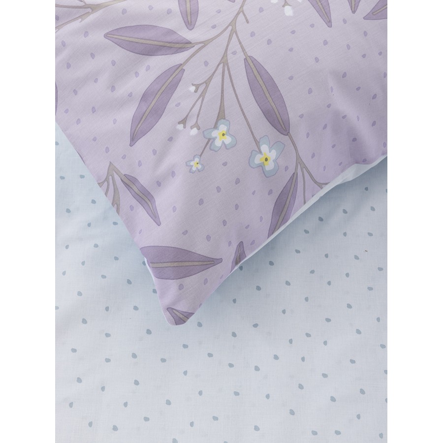 Σετ Σεντόνια Υπέρδιπλα (240x270) Φλοράλ Βαμβακερά Kocoon Louisa