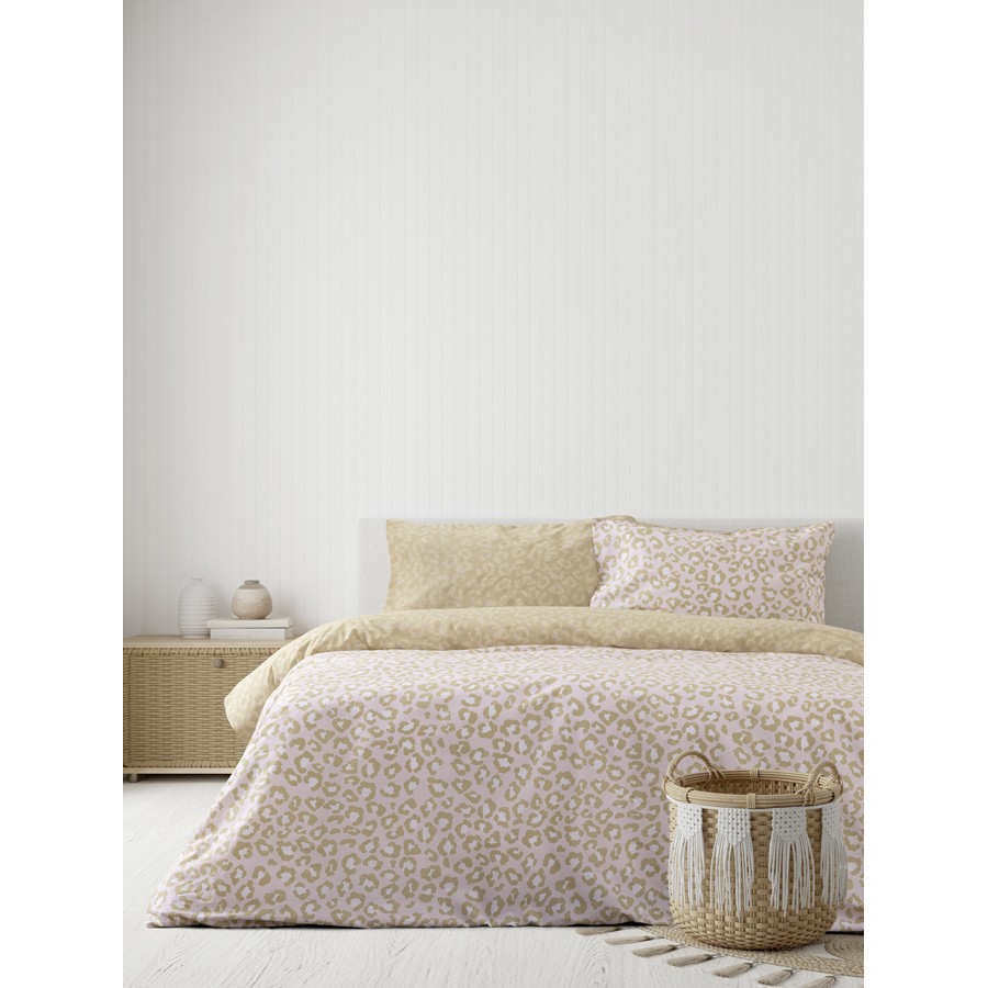 Σετ Σεντόνια Υπέρδιπλα (240x270) Φλοράλ Βαμβακερά Kocoon Wildcat