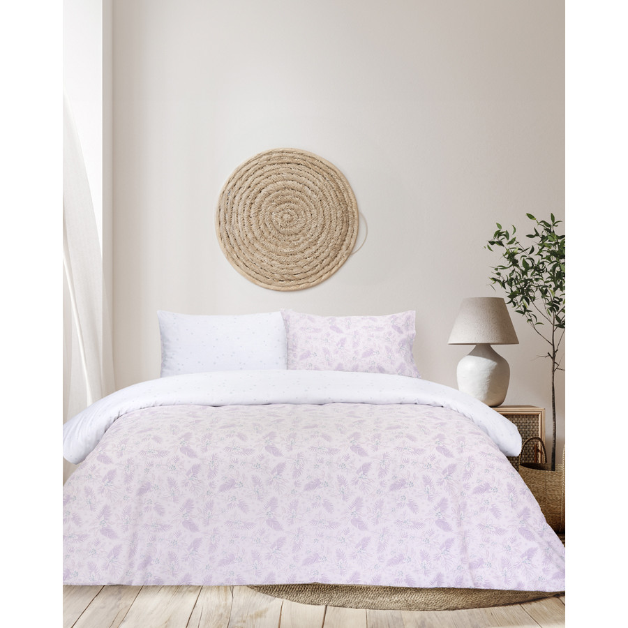 Σετ Σεντόνια Μονά (170x260) Φλοράλ Βαμβακερά Kocoon Voyage