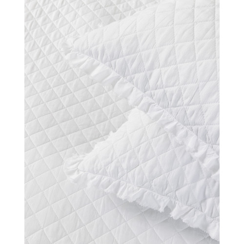 Κουβερλί King Size (240x260) Μικροϊνες Λευκό Nima Lunelle