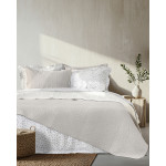 Κουβερλί Μονό Καπιτονέ (160x240) Μονόχρωμο Διπλής Όψης Nima Orion Sand Beige-Light Beige