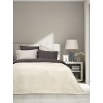 Κουβέρτα Coral Fleece Μονή (160x220) Μονόχρωμη Nima Alpa light beige