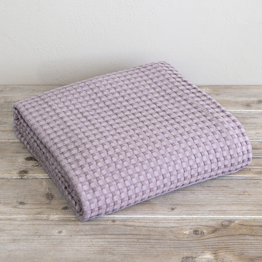 Κουβέρτα Πικέ King Size (240x260) Μονόχρωμη Nima Comfy Warm Lilac