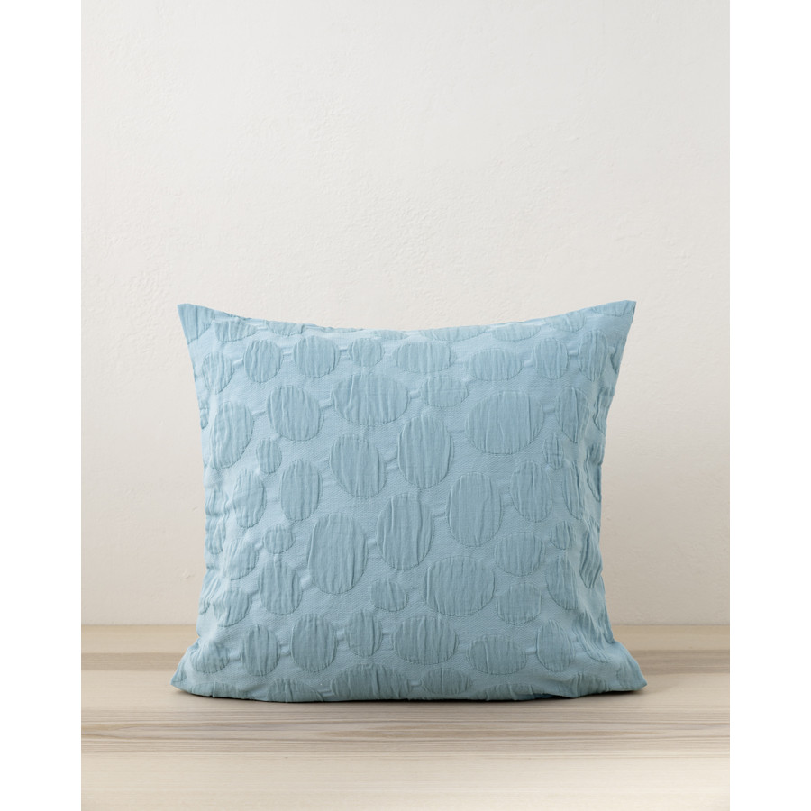 Διακοσμητική Μαξιλαροθήκη Φιγούρας (45x45) Βαμβακερή Ζακάρ Μονόχρωμη Nima Arturo