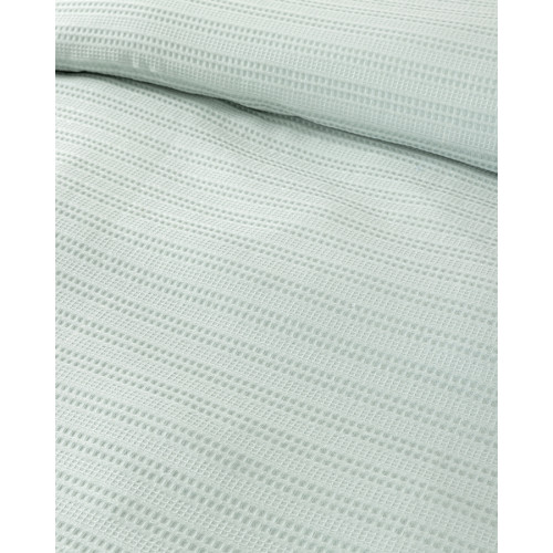 Κουβέρτα Μονή (160x240) Βαμβακερή Μονόχρωμη Nima Dune Minty Blue