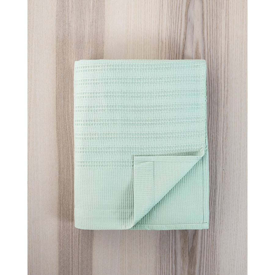 Κουβέρτα Μονή (160x240) Βαμβακερή Μονόχρωμη Nima Dune Minty Blue