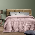 Κουβερτοπάπλωμα King Size (240x260) Μονόχρωμο 700γρ|τμ Nima Nuan powder pink