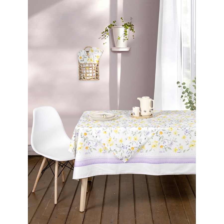 Καρέ (85x85) Βαμβακερό Digital Print, Nima Brunch Time