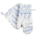 Σετ Κουζίνας Γάντι και Πιάστρα Βαμβακερό Digital Print, Nima Cabo