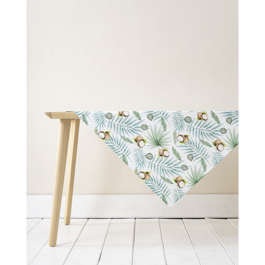 Καρέ (85x85) Βαμβακερό Digital Print, Nima Coconut