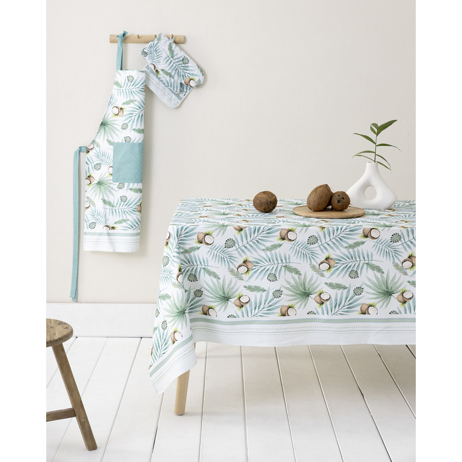 Καρέ (85x85) Βαμβακερό Digital Print, Nima Coconut