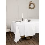 Τραβέρσα (Runner) (50x160) Ζακάρ, Μονόχρωμη, Nima Flow Off White