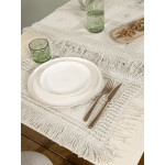 Σουπλά (30x50) Βαμβακερά με Κρόσσια Nima Liora