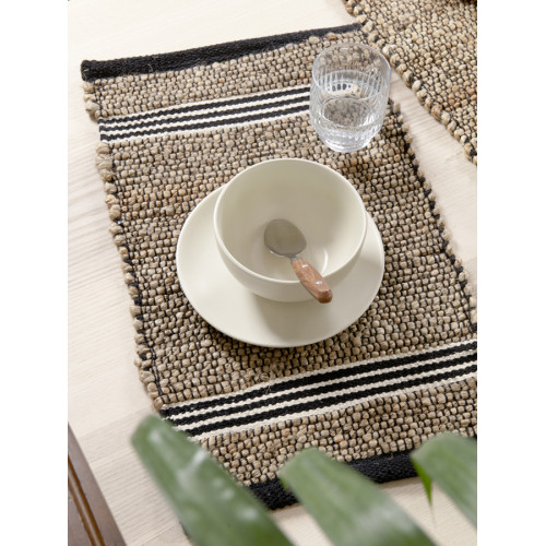 Σουπλά (30x50) από Γιούτα και Βαμβάκι Nima Ray