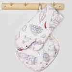 Σετ Κουζίνας Γάντι και Πιάστρα Βαμβακερό Digital Print Nima Supper