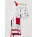 Ποδιά Κουζίνας Ολόσωμη (One Size) Βαμβακερή Digital Print Nima Supper