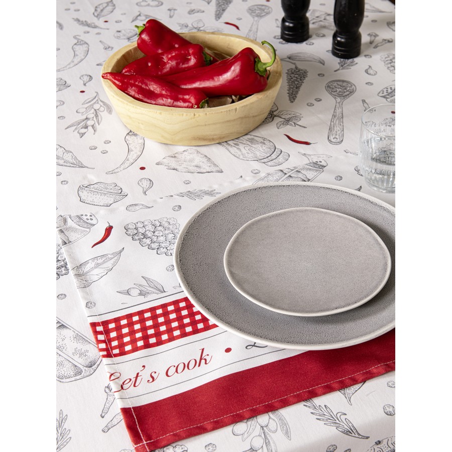 Σετ Σουπλά Αλέκιαστα 2 τεμ (35x50) Βαμβακερά με επεξεργασία αδιαβροχοποίησης, Nima Supper