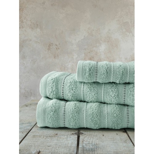 Σετ Πετσέτες 3 τεμαχίων (Χειρός|Προσώπου|Λουτρού) Nima Aura Mint
